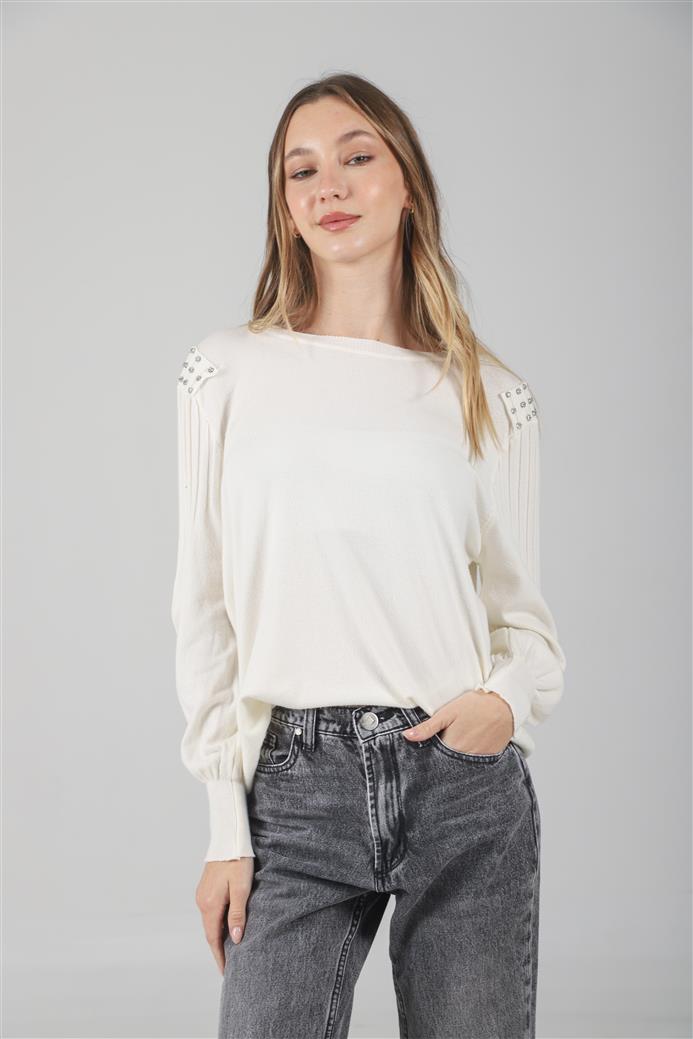 Sweater Vinah Bremer con Piedras